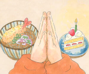 大晦日が誕生日の人の食事