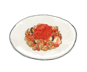 トマトパスタ