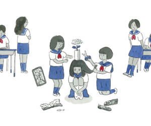 いじめイラスト