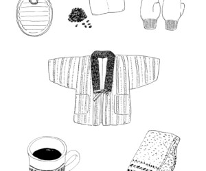 モノクロ線画