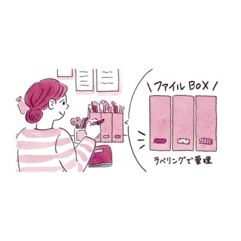 照林社『プチナース』4月号からの新連載「毎日はかどるアナログ＆デジタル整理術」のイラストを担当します。
