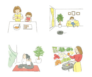 生活のカット